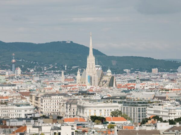 Vienna skyline with St. Stephen's Cathedral