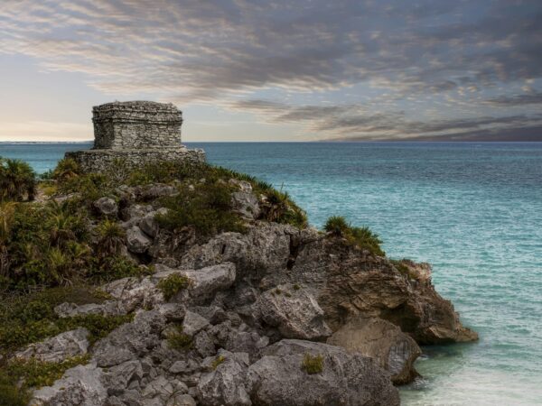Mayan ruins by the sea, Tulum